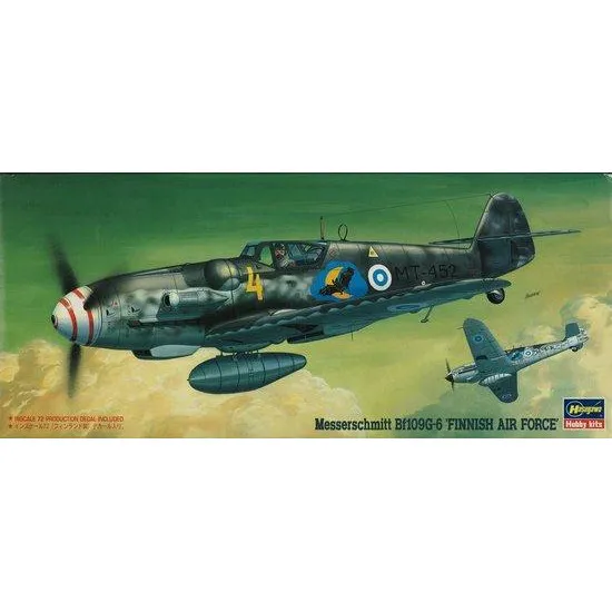 Messerschmitt Bf109G-6 Finnish Air Force 1/72 Hasegawa 00916