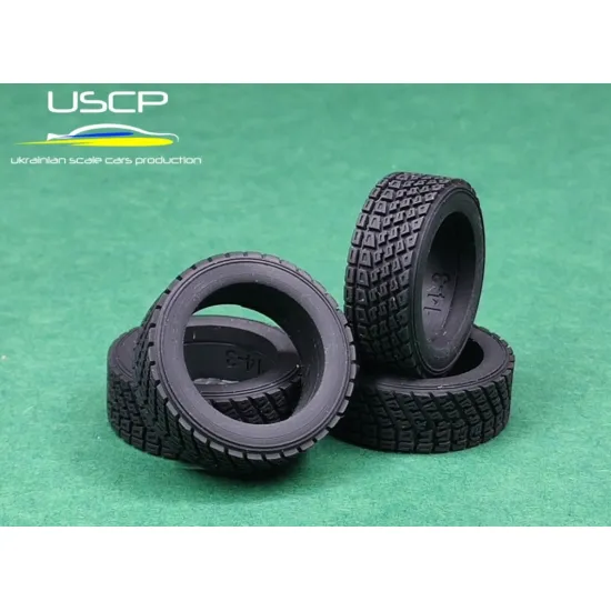 Uscp-14-3 1/24 14-3 Rally Gravel Tires