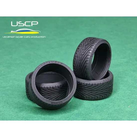 Uscp-17-2 1/24 17 Inch Triangle Tr968 Stance Rubber Model