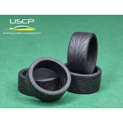 Uscp-19-1fr 1/24 F/R Good Year Egale F1 Rubber Model