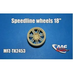 Mf-zone Tk2453 1/24 Speedline Wheels 18inch Resin Kit
