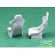 Uscp-24a111 1/24 Recaro Pole Position Seats