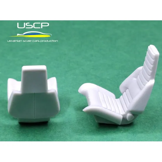 Uscp-24a115 1/24 Renaul 5 Turbo Road Seats With Texture