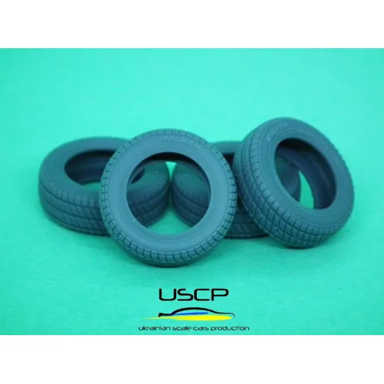 Uscp-10-1 1/24 Falken 3d Tires Rubber Model