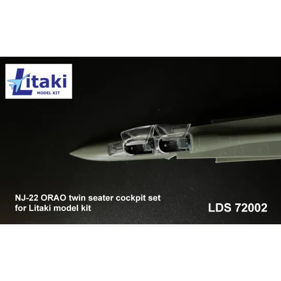 Litaki 72002 1/72 Cockpit Set For J 22 Orao Twin Seater For Litaki Model Kit