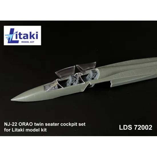 Litaki 72002 1/72 Cockpit Set For J 22 Orao Twin Seater For Litaki Model Kit