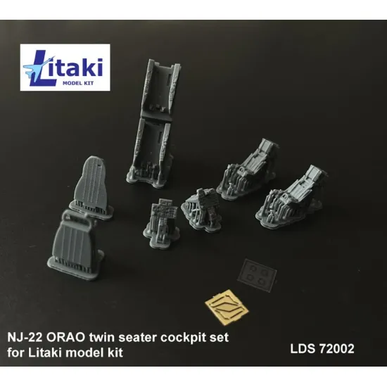 Litaki 72002 1/72 Cockpit Set For J 22 Orao Twin Seater For Litaki Model Kit