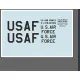 Print Scale 48-317 1/48 Us Air Forces F-4 Phantom Part 3 New