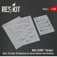Reskit Rsb48-0001 1/48 Mig-25rbt Foxbat Blue 73 Red 19 Ukrainian Air Forces Decals With Stencils