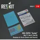 Reskit Rsb48-0003 1/48 Mig-25pds Foxbat Red 17 Red 87 Red 89 Ukrainian Air Forces Decals With Stencils