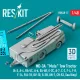 Reskit Rsk48-0017 1/48 Md-3a Mule Tow Tractor A-3 A-4 Ra-5c A-6 Ea-6b E-2c A-7 C-2 F-4, F-8 F-14 F/A-18 Ov-10 S-3b Uh-1 Ch-53 Sea King 3d Printed Model Kit