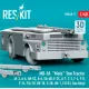 Reskit Rsk48-0017 1/48 Md-3a Mule Tow Tractor A-3 A-4 Ra-5c A-6 Ea-6b E-2c A-7 C-2 F-4, F-8 F-14 F/A-18 Ov-10 S-3b Uh-1 Ch-53 Sea King 3d Printed Model Kit