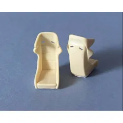 Mf-zone Tk2475 1/24 Recaro Seats 2pcs Resin Kit