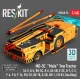 Reskit Rsk48-0026 1/48 Md-3c Mule Tow Tractor A-3 A-4 Ra-5c A-6 Ea-6b E-2c A-7 C-2 F-4 F-8 F-14 F/A-18 Ov-10 S-3b Uh-1 Ch-53 Sea King 3d Printed Model Kit