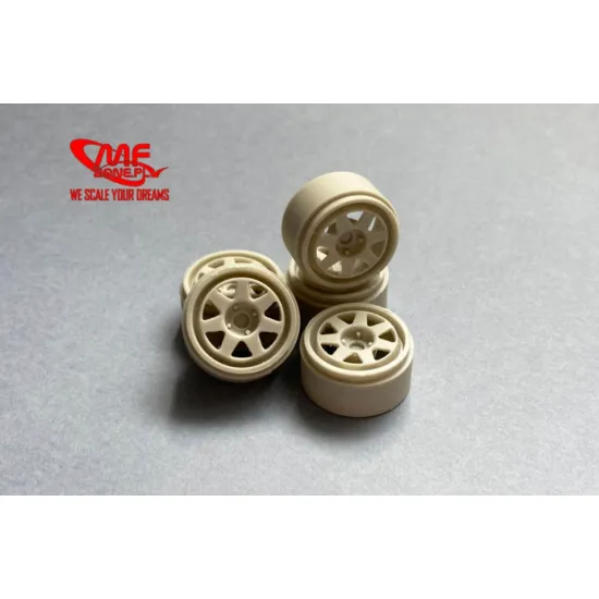 Mf-zone Tk2480 1/24 Ford Sierra Cosworth 4x4 Wheels Set Resin Kit