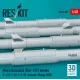 Reskit Rs48-0507 1/48 Matra Durandal Blu-107 Bombs 4 Pcs F-15e F-16 F-111e Tornado Mirage 2000 3d Printed