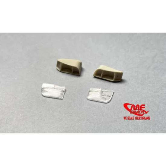 Mf-zone Tk2482 1/24 Ford Sierra Cosworth 4x4 Front Lights