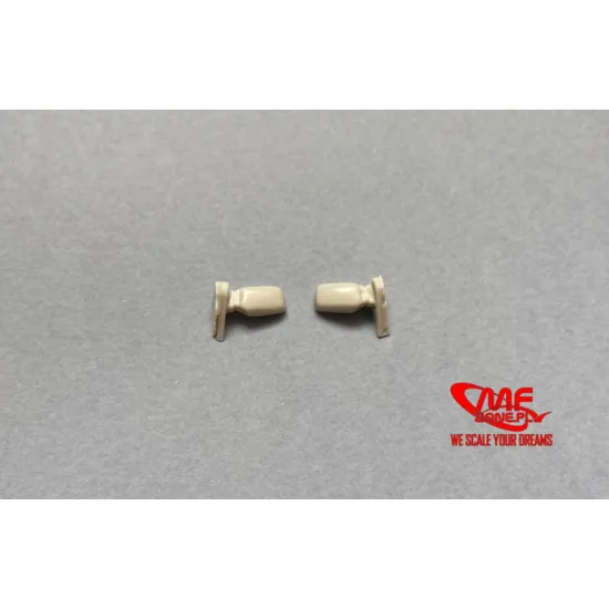 Mf-zone Tk2483 1/24 Ford Sierra Cosworth 4x4 Side Mirrors Resin Kit