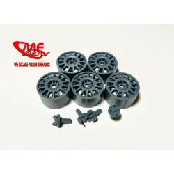 Mf-zone Tk2487 1/24 Speedline 2018 18inch Wheels 5 Pcs 3d Print Resin Kit