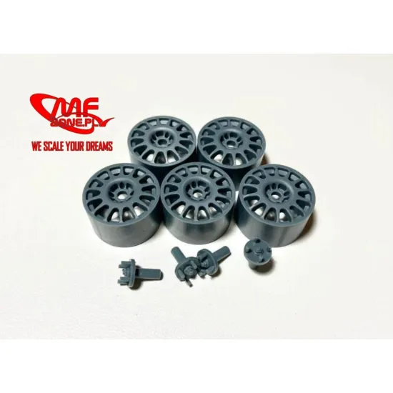 Mf-zone Tk2487 1/24 Speedline 2018 18inch Wheels 5 Pcs 3d Print Resin Kit