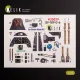 Kelik K35039 1/35 Bf-109 G-6 - Interior 3d Decals For Border Models Kit