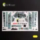 Kelik K32031 1/32 Su-27 Interior 3d Decals For Trumpeter Kit