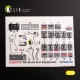 Kelik K32032 1/32 F-104 A/C Interior 3d Decals For Italeri Kit