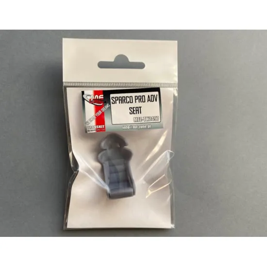 Mf-zone Tk2497 1/24 Sparco Pro Adv Seat 1 Pcs 3d Print Resin Kit