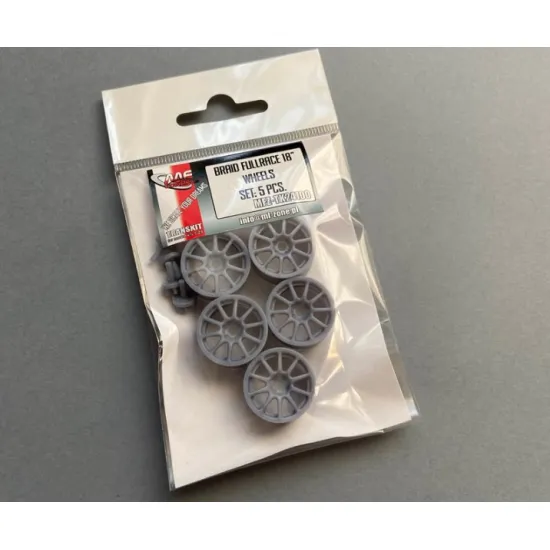 Mf-zone Tk24100 1/24 Braid Fullrace 18inch 5 Pcs 3d Print Resin Kit