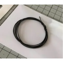 Mf-zone Po1 1/24 Flexible Wires 0,55mm / 1m Black