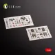 Kelik K48130 1/48 Jas-39 D Interior 3d Decals For Italeri