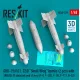 Reskit Rs48-0539 1/48 Gbu-15 V21 22/B Small Wing Bombs 2pcs With An/Axq-14 Data Link Pod 1pcs F-4 F-15e F-16i F-111 B-52 3d Printed