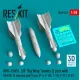 Reskit Rs48-0540 1/48 Gbu-15 V1 2/B Big Wing Bombs 2pcs With An/Axq-14 Data Link Pod 1pcs F-4 F-15e F-16i F-111 B-52 3d Printed