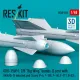 Reskit Rs48-0540 1/48 Gbu-15 V1 2/B Big Wing Bombs 2pcs With An/Axq-14 Data Link Pod 1pcs F-4 F-15e F-16i F-111 B-52 3d Printed