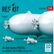 Reskit Rs48-0545 1/48 An-m64 Bombs 6pcs 500 Lbs For All Usaf Raf Of Ww2 Korean War 3d Printed