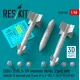 Reskit Rs48-0564 1/48 Egbu-15 Blu-109 Warhead Bombs 2pcs With An/Axq-14 Data Link Pod 1pcs F-4 F-15e F-16i F-111 B-52 3d Printed