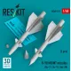 Reskit Rs48-0574 1/48 R-98 Mr/Mt Missiles 2 Pcs Su-11 Su-15 Yak-28 3d Printed