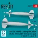 Reskit Rs48-0575 1/48 Gbu-10 Paveway I Laser Guided Bombs With Bsu-37/B Fin And Bsu-3a/B Wing Slow Speed 2pcs F-4d/E F-111 A-6a A-7e 3d Printed