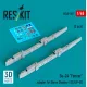 Reskit Rs48-0587 1/48 Su-24 Fencer Adapter For Storm Shadow / Scalp-eg 2 Pcs 3d Printed
