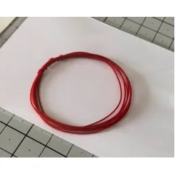 Mf-zone Po3 1/24 Flexible Wires 0,55mm / 1m Red