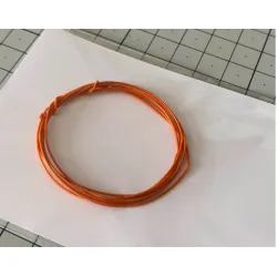 Mf-zone Po5 1/24 Flexible Wires 0,55mm / 1m Orange