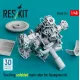 Reskit Rsu48-0363 1/48 Sea King Unfolded Main Rotor For Hasegawa Kit 3d Printed