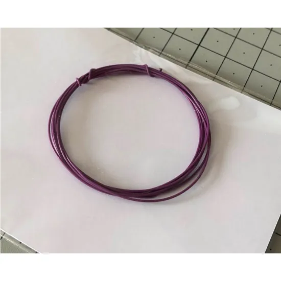 Mf-zone Po8 1/24 Flexible Wires 0,55mm / 1m Purple