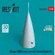 Reskit Rsu48-0405 1/48 Mirage 2000n Nose Cone For Kinetic/Italeri Kit 3d Printed