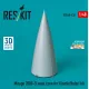 Reskit Rsu48-0430 1/48 Mirage 2000-5 Nose Cone For Kinetic/Italeri Kit 3d Printed