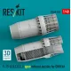 Reskit Rsu48-0450 1/48 F-15 A B C D E J Open Exhaust Nozzles For Gwh Kit 3d Printed