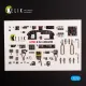 Kelik K72183 1/72 B-24h Liberator - Interior 3d Decals For Airfix Kit