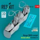 Reskit Rsu48-0461 1/48 Mirage 2000d Cockpit Detailed Edition For Kinetic Kit 3d Printed