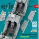 Reskit Rsu48-0461 1/48 Mirage 2000d Cockpit Detailed Edition For Kinetic Kit 3d Printed