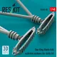 Reskit Rsu48-0481 1/48 Sea King Blade Fold Restraint Systems For Airfix Kit 3d Printed